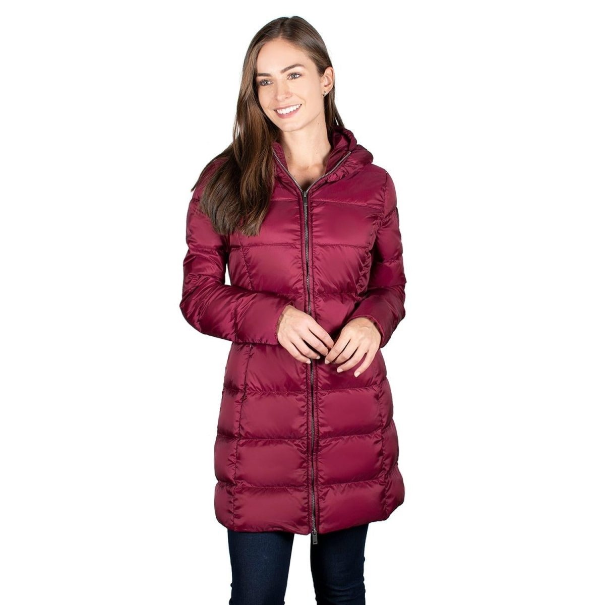 Chamarra Larga con Gorro Mujer - Greenlander