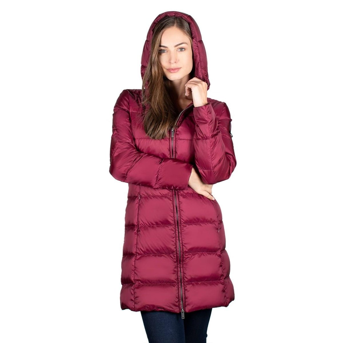 Chamarra Larga con Gorro Mujer - Greenlander