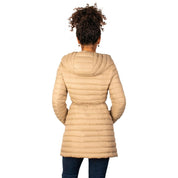 Chamarra Larga de Pluma Capitonada Con Bolsa para Empacar Greenlander Mujer - Greenlander