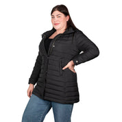 Chamarra Larga de Pluma Mujer Premium Collection Plus Size - The Original Greenlander