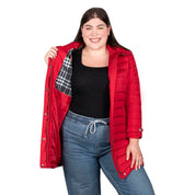 Chamarra Larga de Pluma Mujer Premium Collection Plus Size - The Original Greenlander