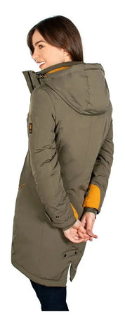 Chamarra Larga Gorro Desmontable Mujer Slim Fit | Greenlander - Greenlander