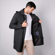 Chamarra larga para hombre con capucha desmontable Greenlander - Greenlander