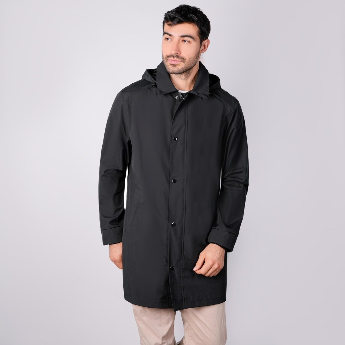 Chamarra larga para hombre con capucha desmontable Greenlander - Greenlander