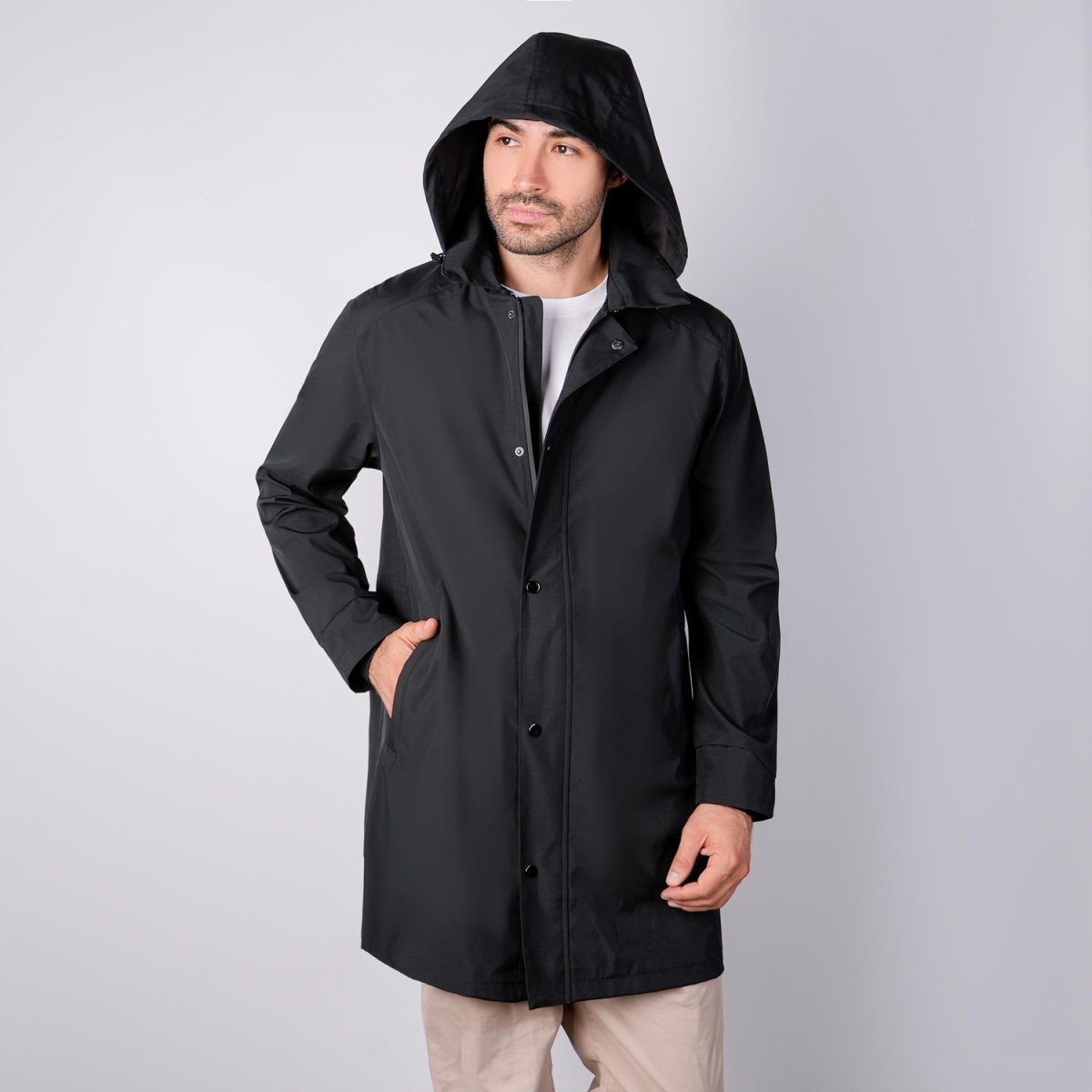 Chamarra larga para hombre con capucha desmontable Greenlander - Greenlander