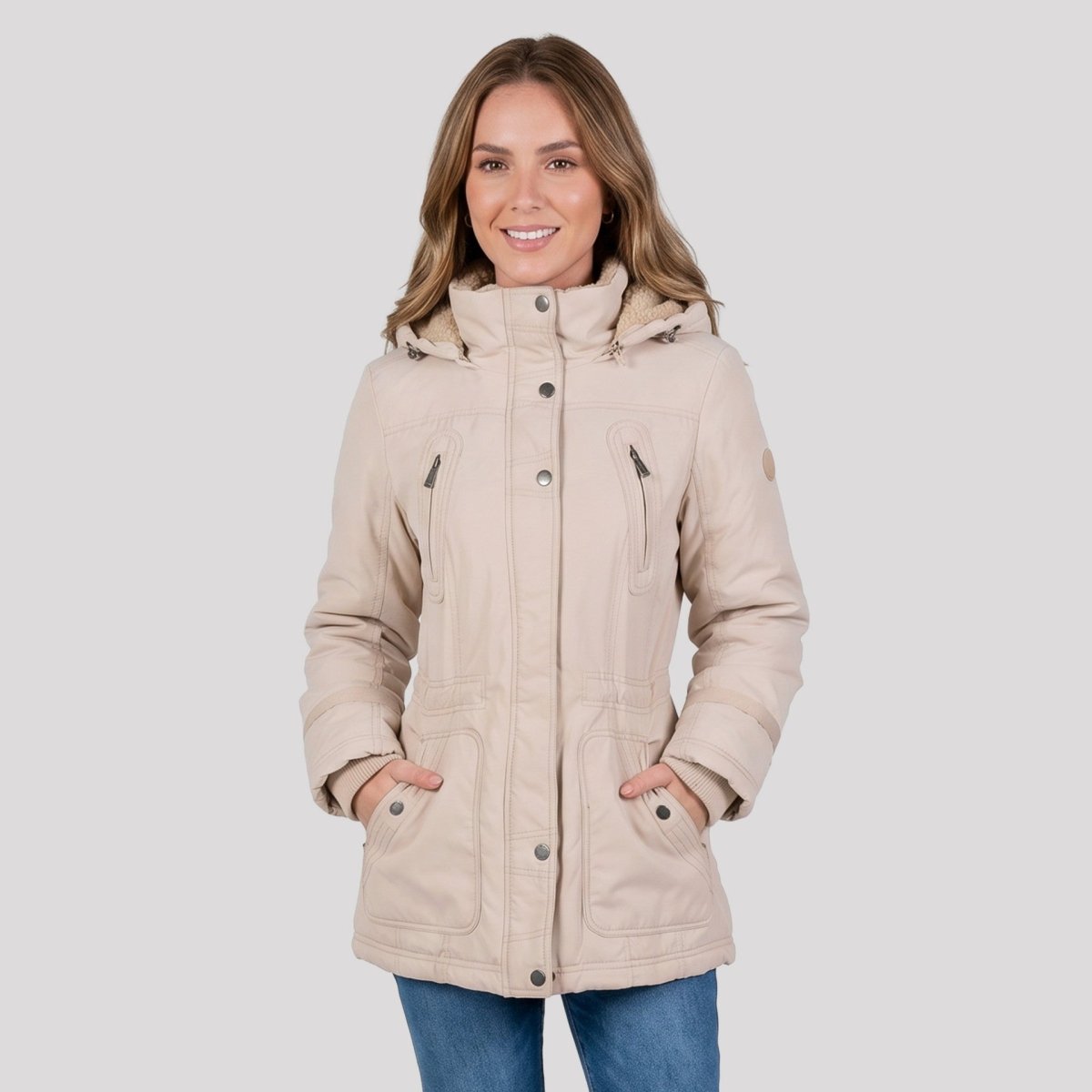 Chamarra Larga para Mujer con Capucha Desmontable | Greenlander - Greenlander