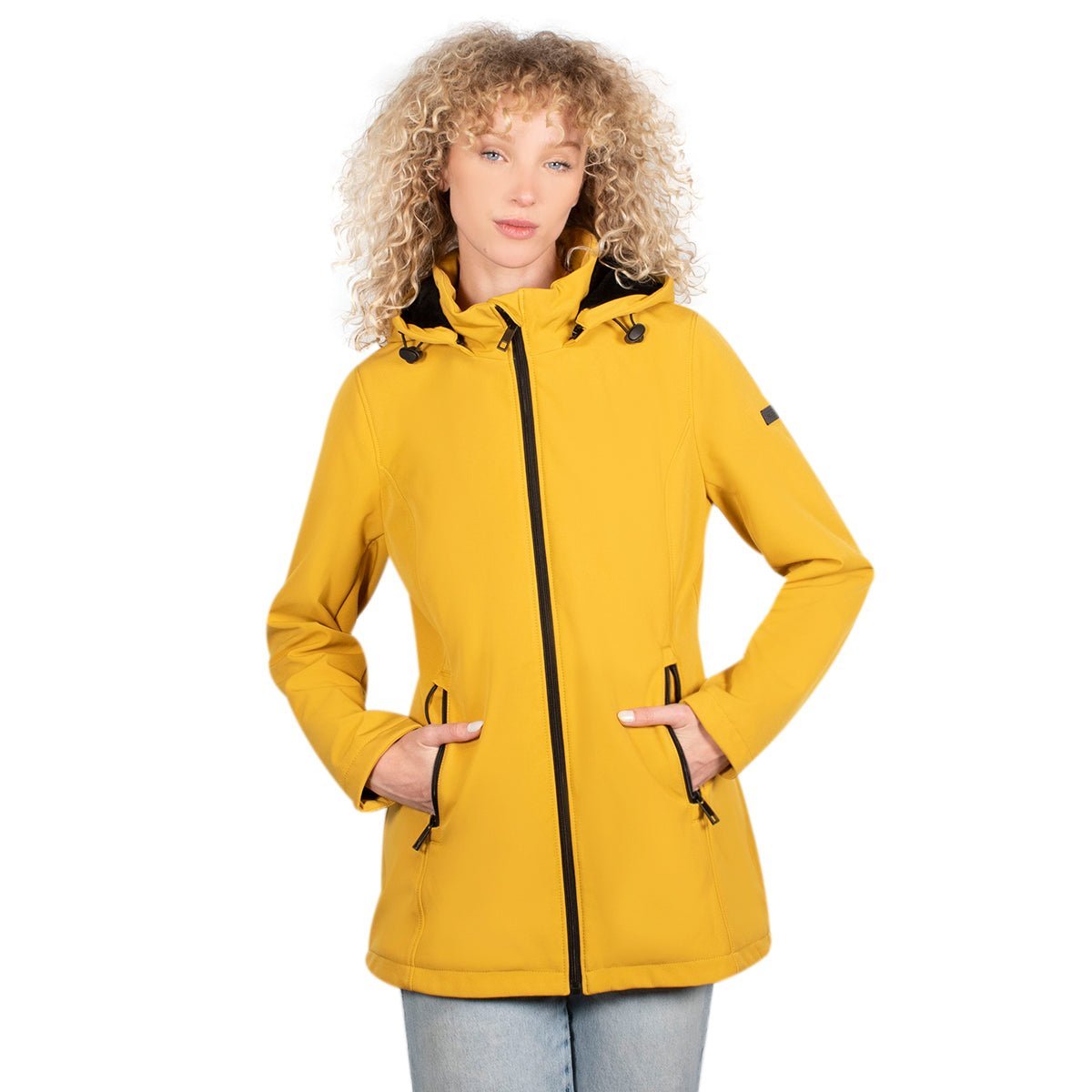 Chamarra Larga Parka Con Gorro Desmontable Mujer - The Original Greenlander