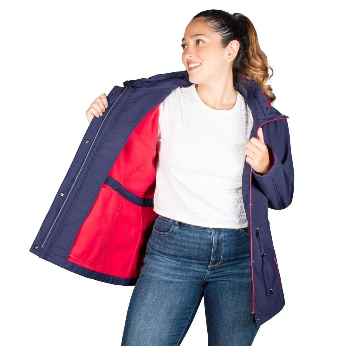 Chamarra Larga Parka Mujer Plus Size - Greenlander