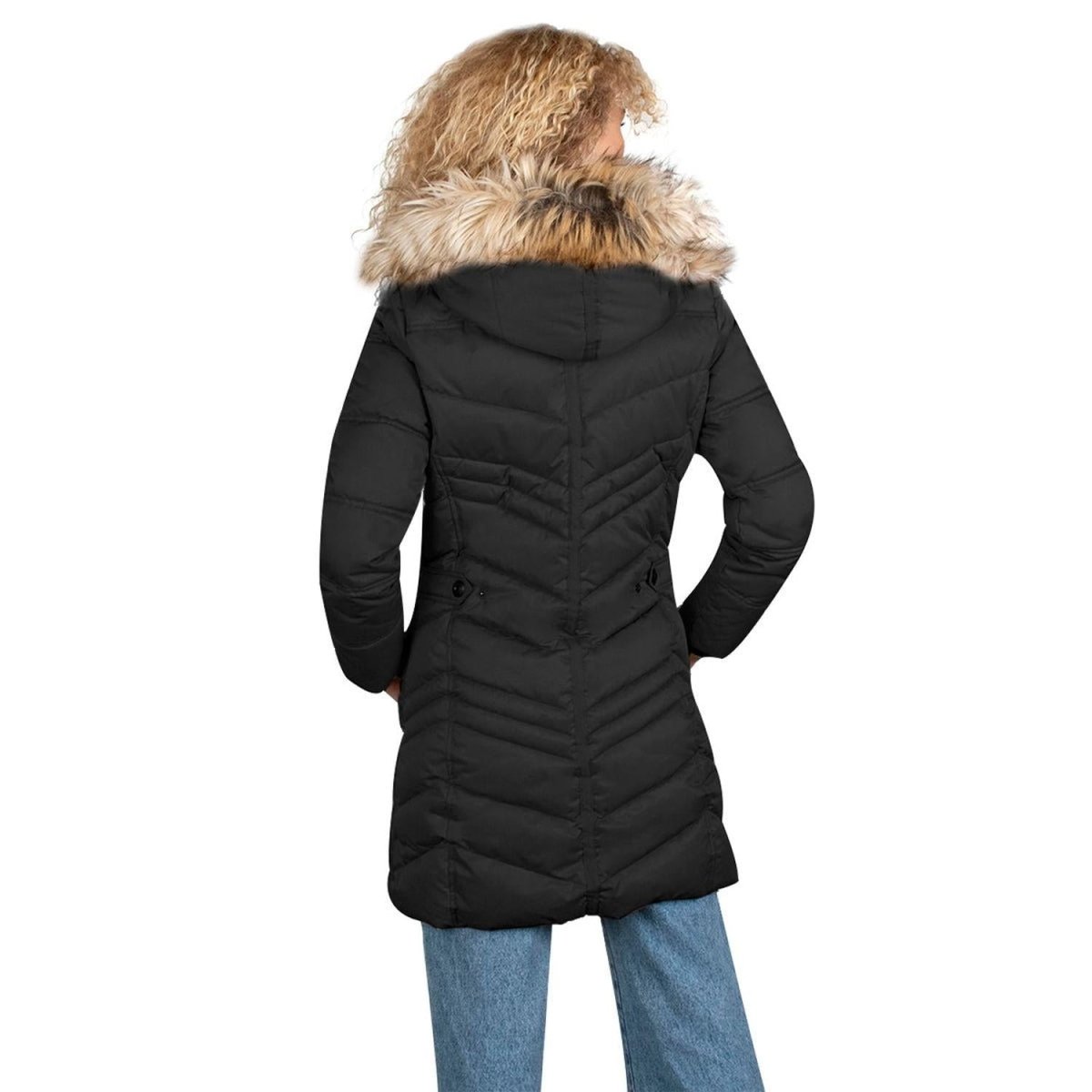 Chamarra Larga Parka Mujer Premium - Greenlander