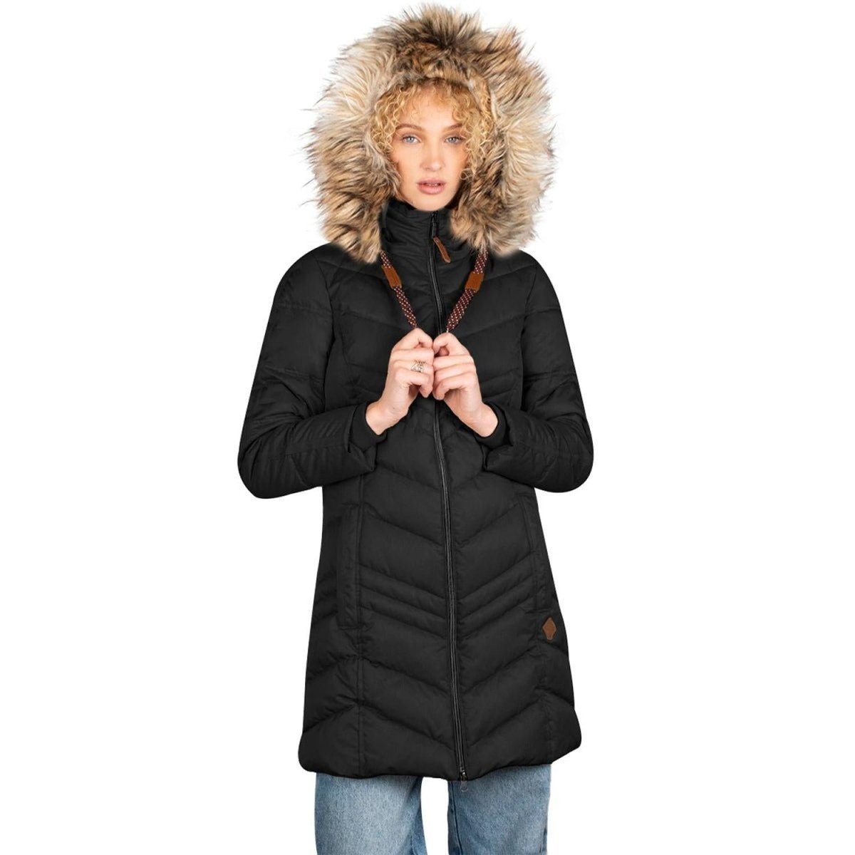 Chamarra Larga Parka Mujer Premium - Greenlander