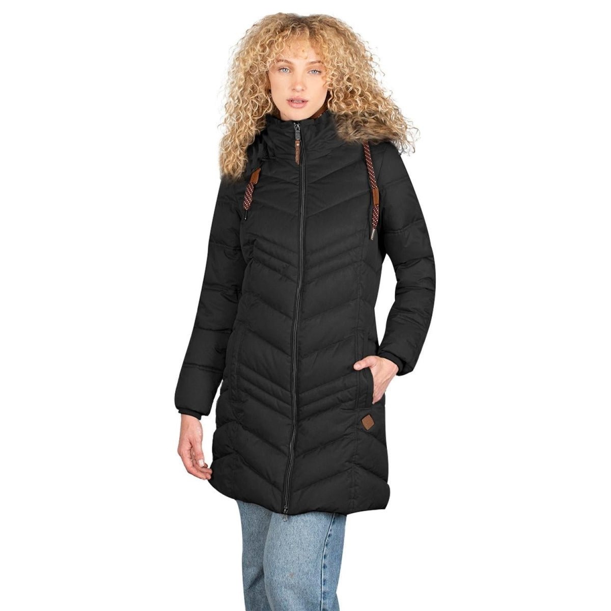 Chamarra Larga Parka Mujer Premium - Greenlander