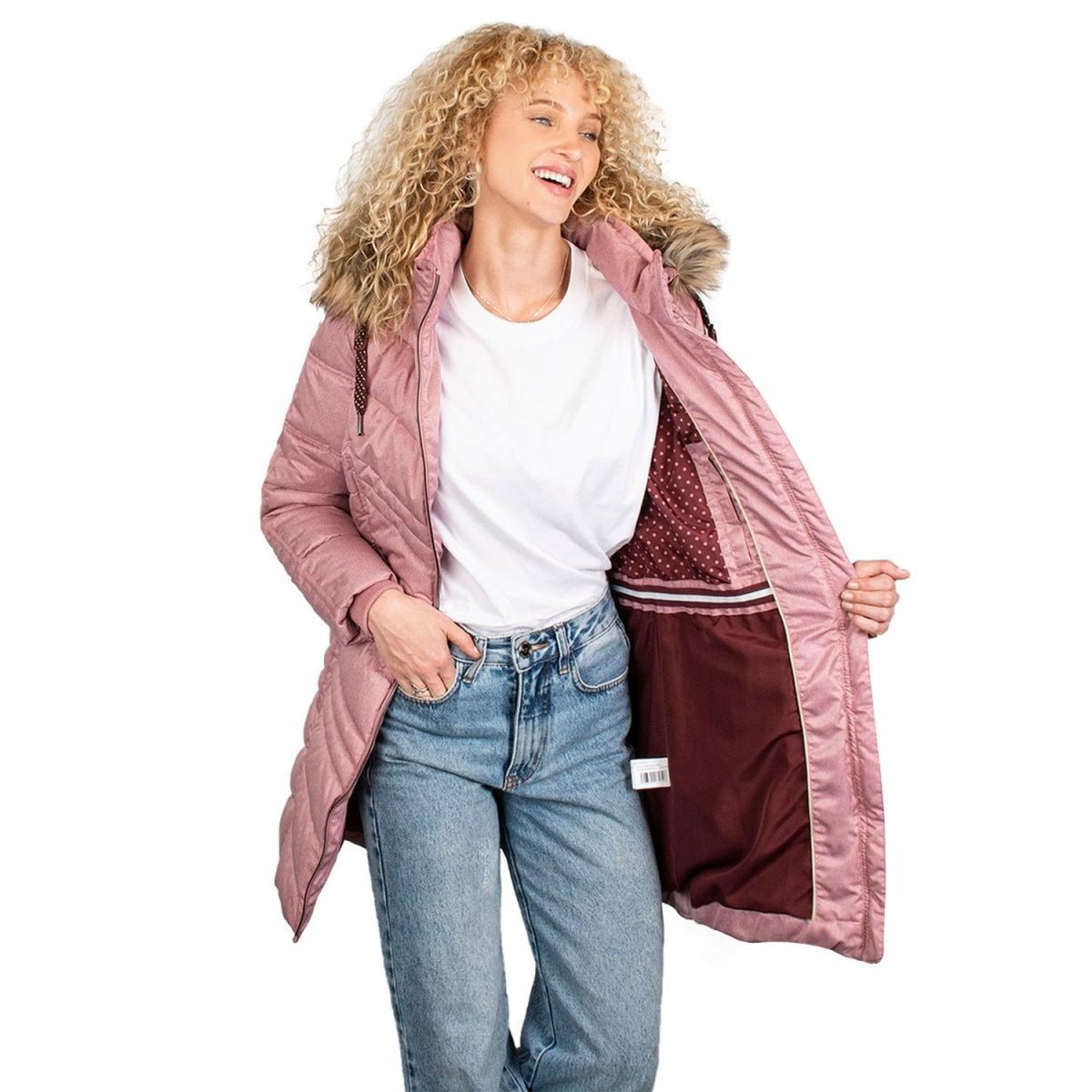 Chamarra Larga Parka Mujer Premium - Greenlander