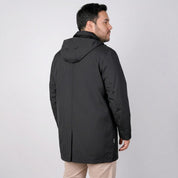 Chamarra larga plus size para hombre con capucha desmontable Greenlander - Greenlander