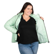 Chamarra Lifestyle Capitonada Mujer Plus Size - The Original Greenlander