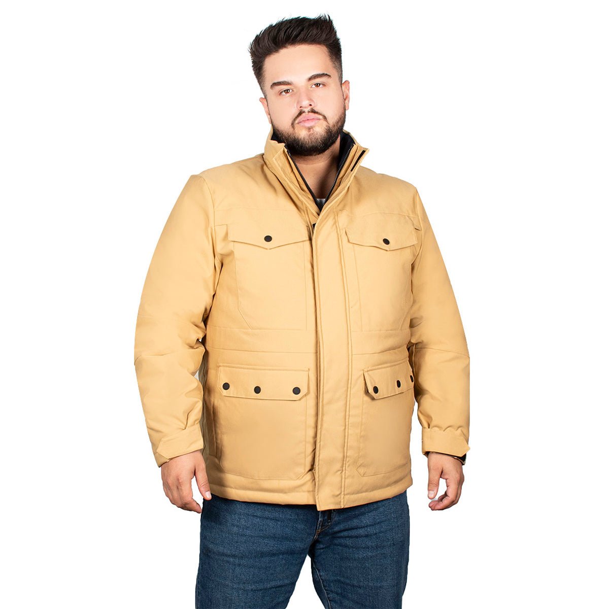 Chamarra Lifestyle Greenlander Acolchada Hombre Plus Size - The Original Greenlander
