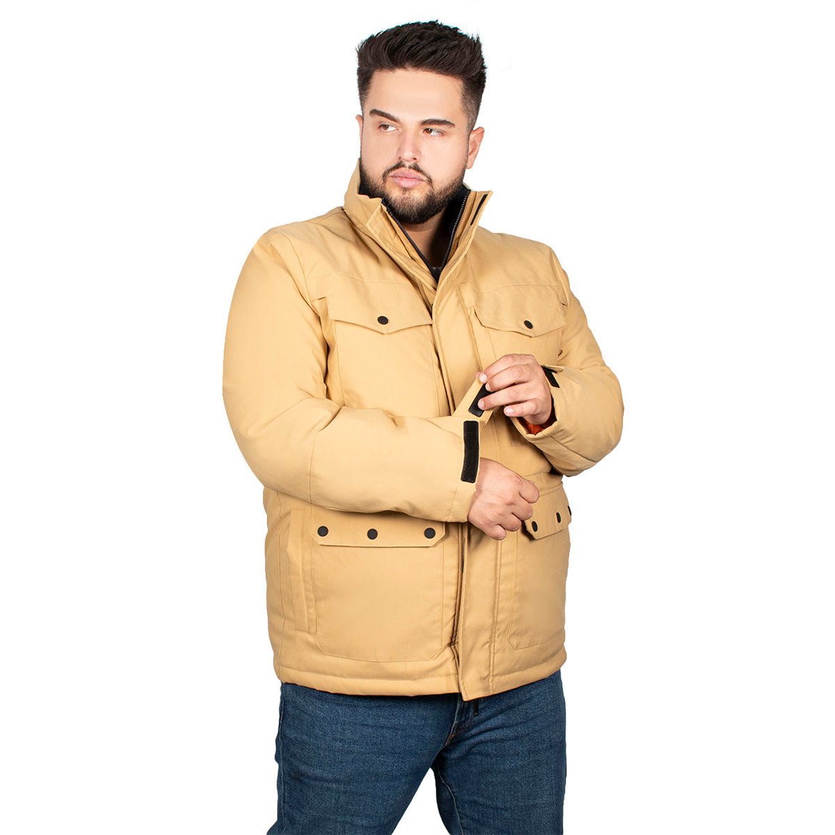 Chamarra Lifestyle Greenlander Acolchada Hombre Plus Size - The Original Greenlander