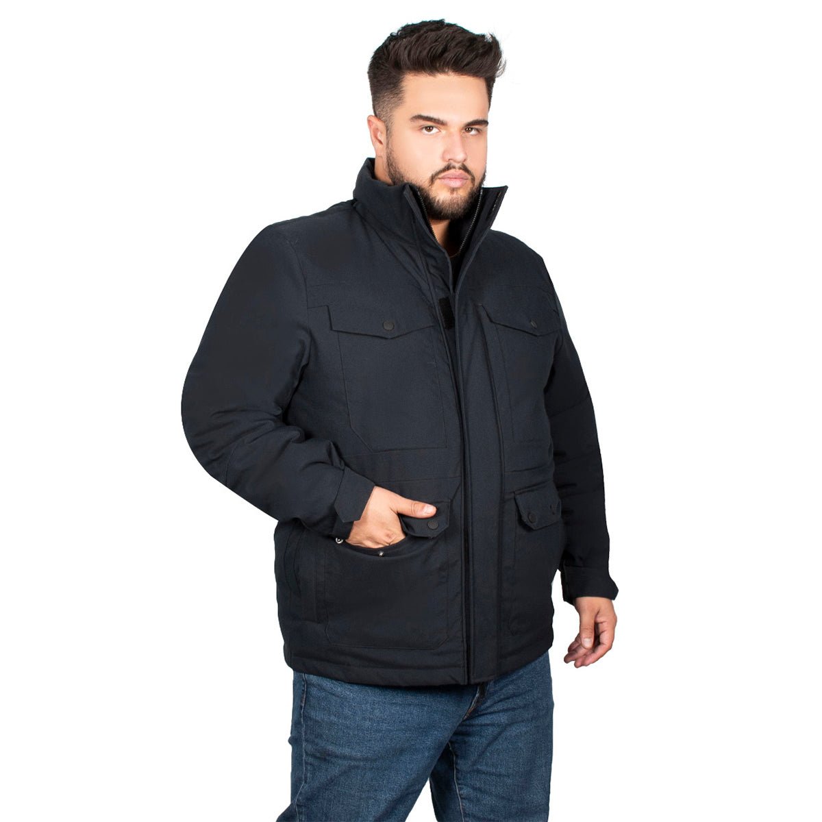 Chamarra Lifestyle Greenlander Acolchada Hombre Plus Size - The Original Greenlander