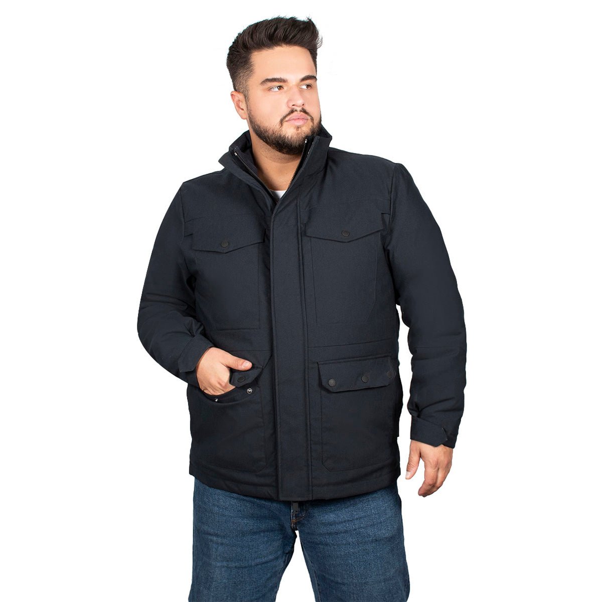 Chamarra Lifestyle Greenlander Acolchada Hombre Plus Size - The Original Greenlander