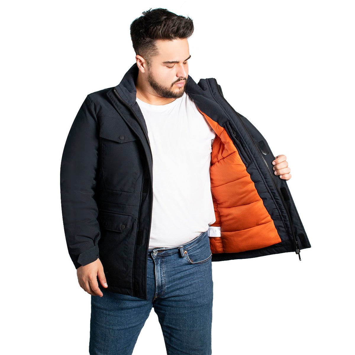Chamarra Lifestyle Greenlander Acolchada Hombre Plus Size - The Original Greenlander