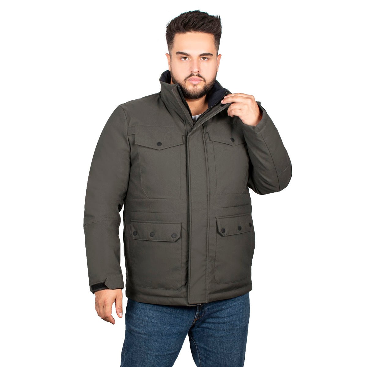 Chamarra Lifestyle Greenlander Acolchada Hombre Plus Size - The Original Greenlander