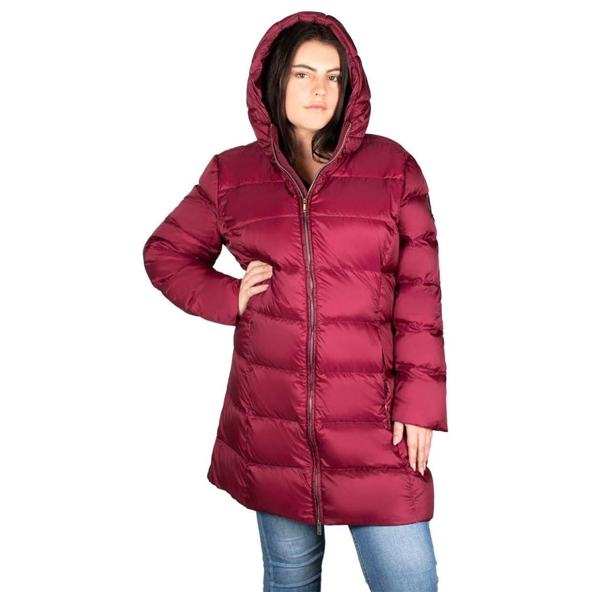 Chamarra Lifestyle Greenlander Capitonada Gorro Fijo Mujer - Greenlander