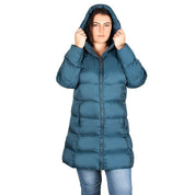 Chamarra Lifestyle Greenlander Capitonada Gorro Fijo Mujer - Greenlander