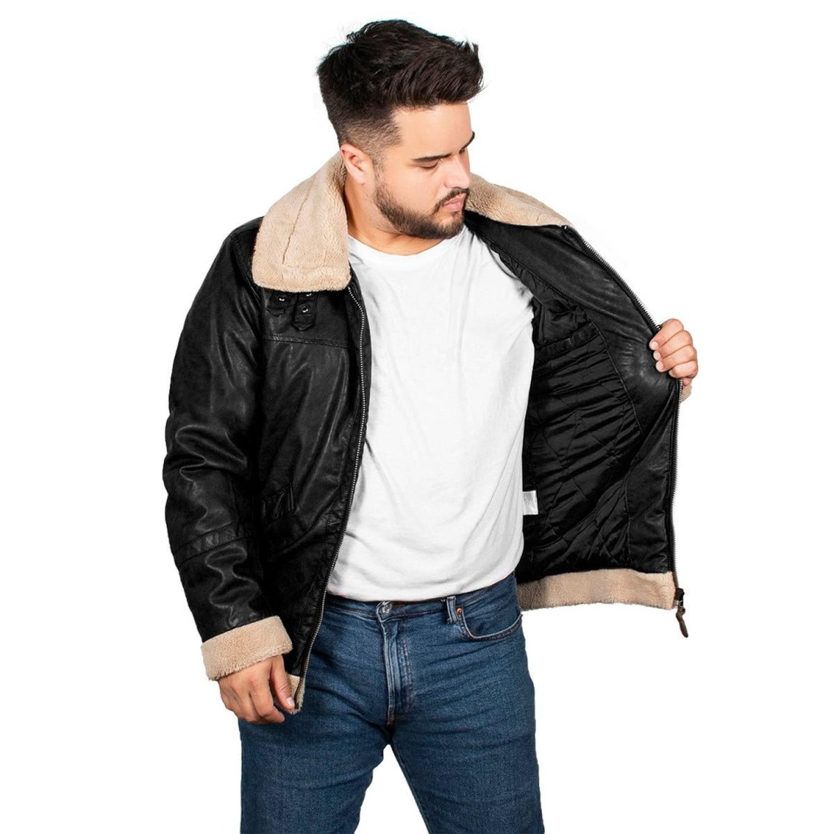 Chamarra Lifestyle Greenlander Vinipiel Polar Hombre Plus Size - Greenlander