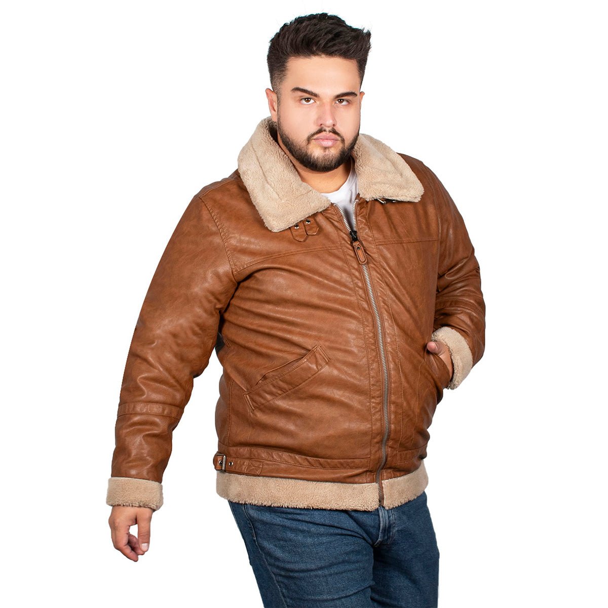 Chamarra Lifestyle Greenlander Vinipiel Polar Hombre Plus Size - The Original Greenlander