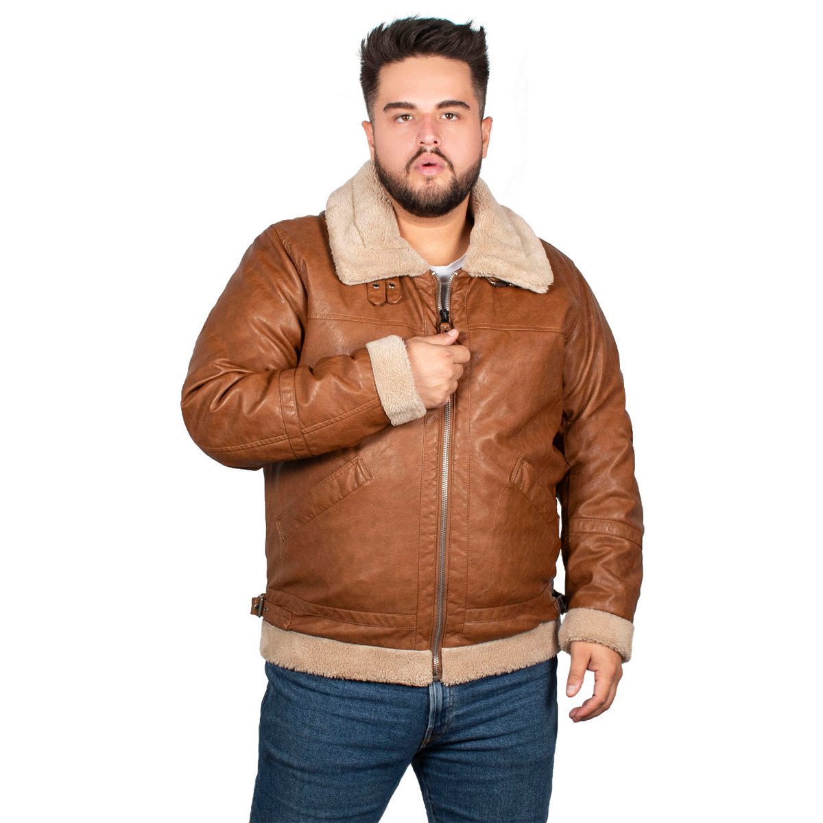 Chamarra Lifestyle Greenlander Vinipiel Polar Hombre Plus Size - The Original Greenlander