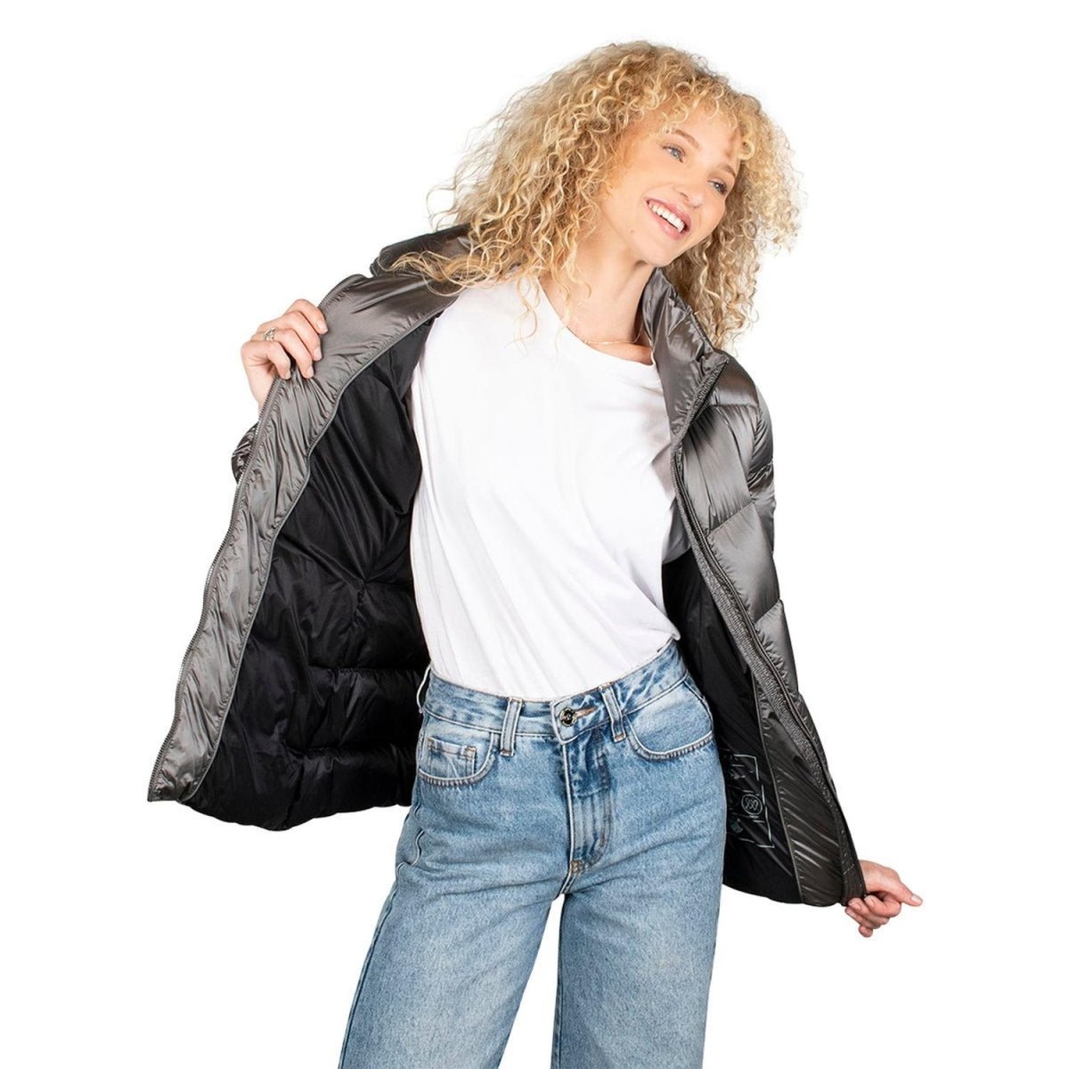 Chamarra Lifestyle Pluma Ligera Mujer - Greenlander