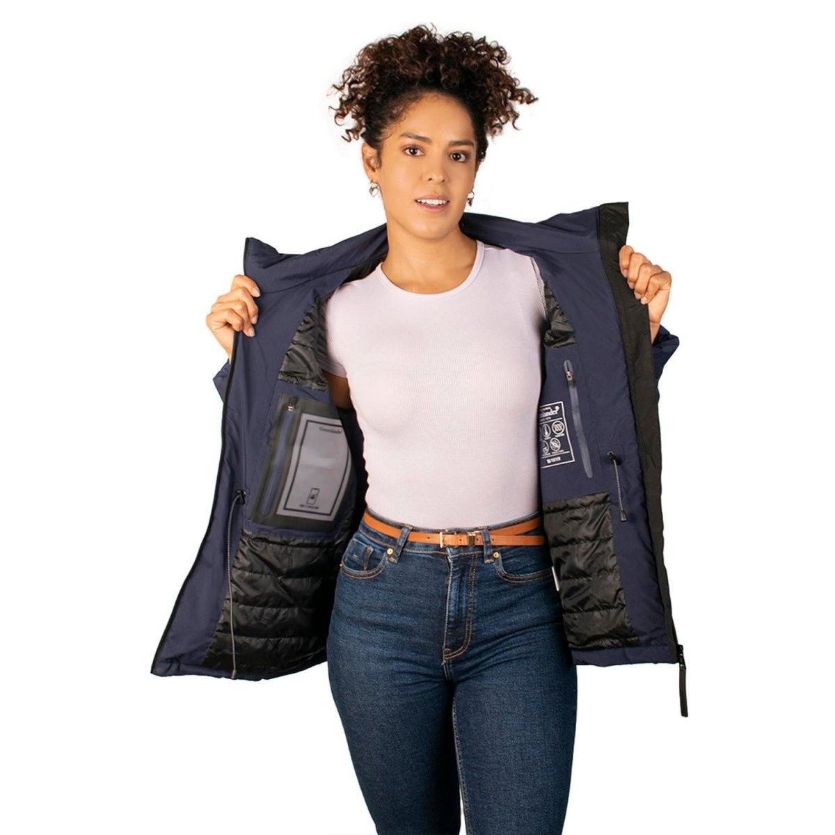 Chamarra ligera con Padding y Gorro Fijo Greenlander Mujer - Greenlander