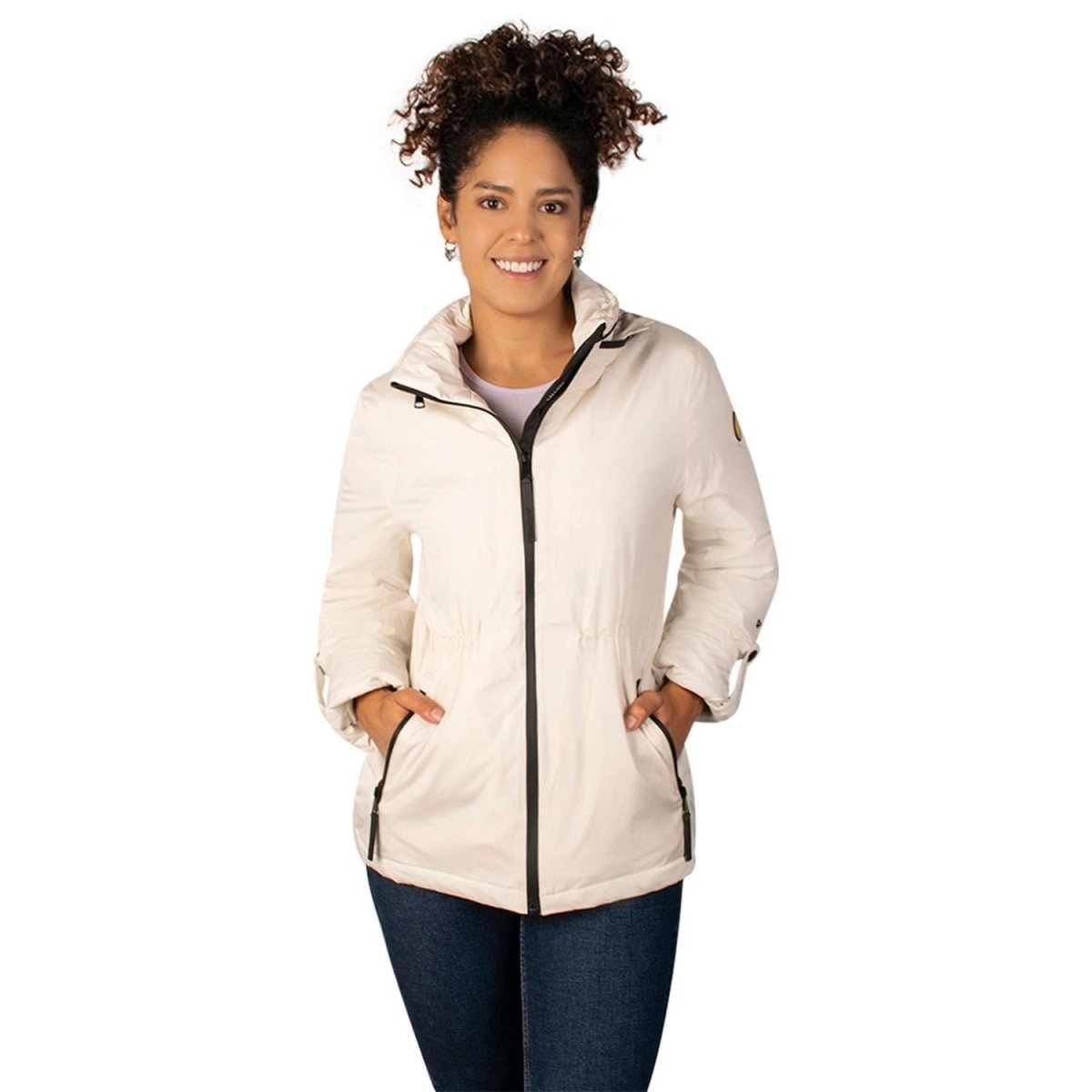 Chamarra ligera con Padding y Gorro Fijo Greenlander Mujer - Greenlander
