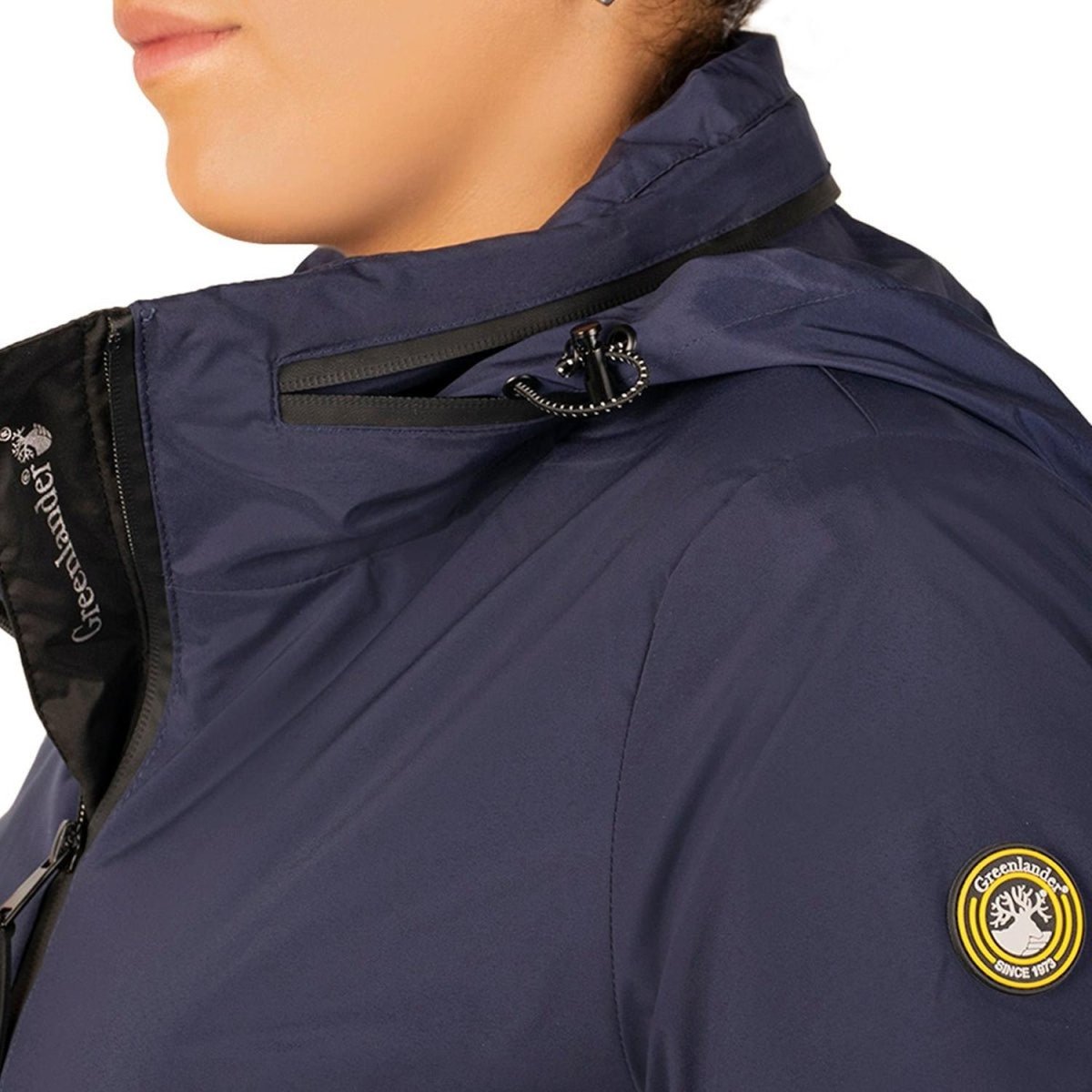 Chamarra ligera con Padding y Gorro Fijo Greenlander Mujer - Greenlander