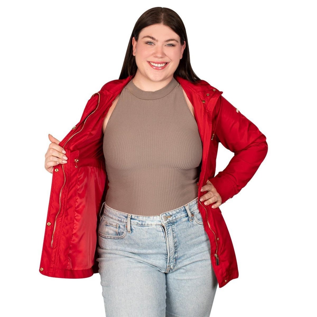 Chamarra Ligera Greenlander Mujer Plus Size - Greenlander