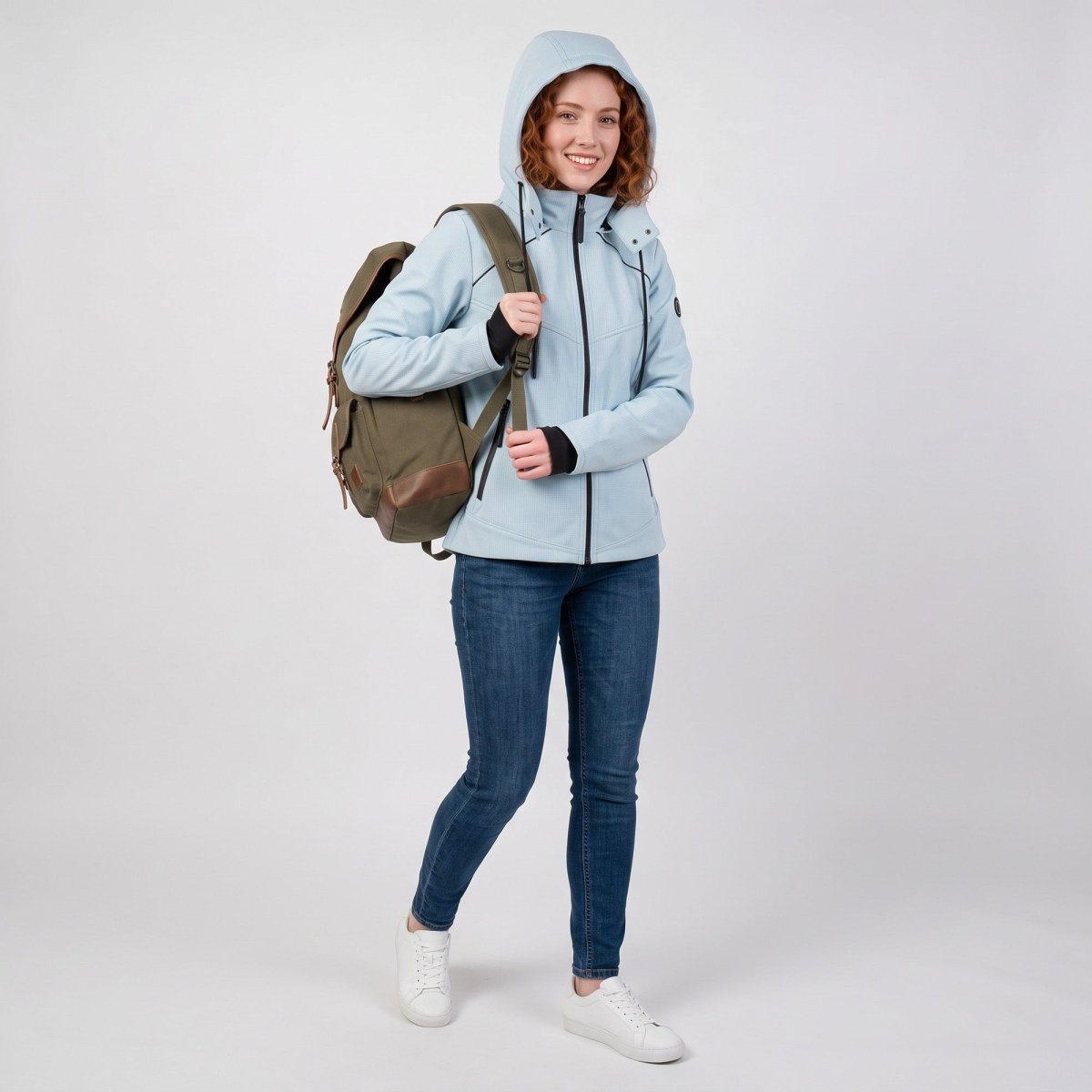 Chamarra Ligera para Mujer con Capucha, Cierre Completo y Bolsillos | Greenlander - Greenlander