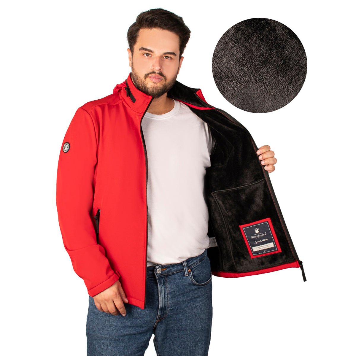 Chamarra Ligera Plus Size Greenlander Hombre - The Original Greenlander