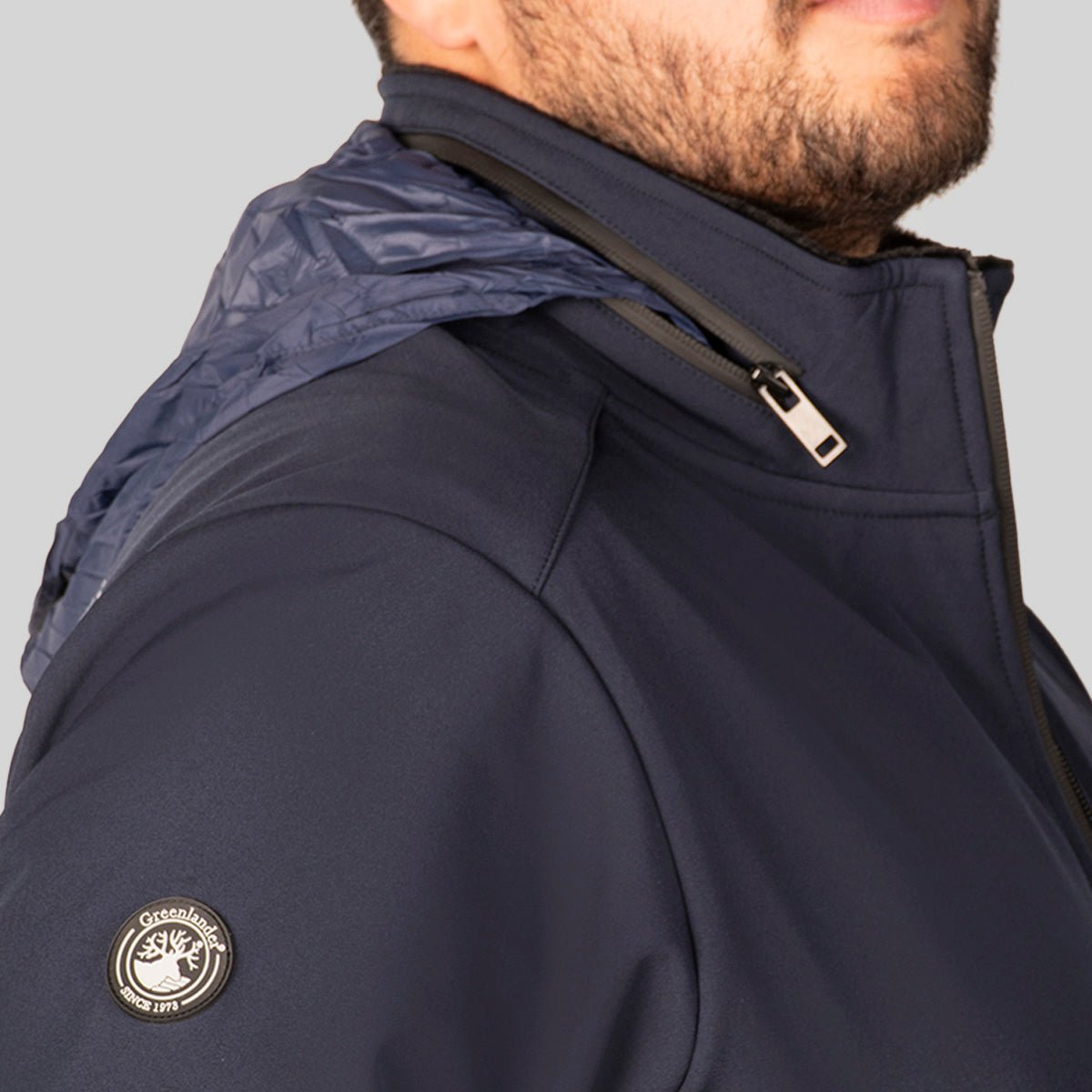 Chamarra Ligera Plus Size Greenlander Hombre - The Original Greenlander