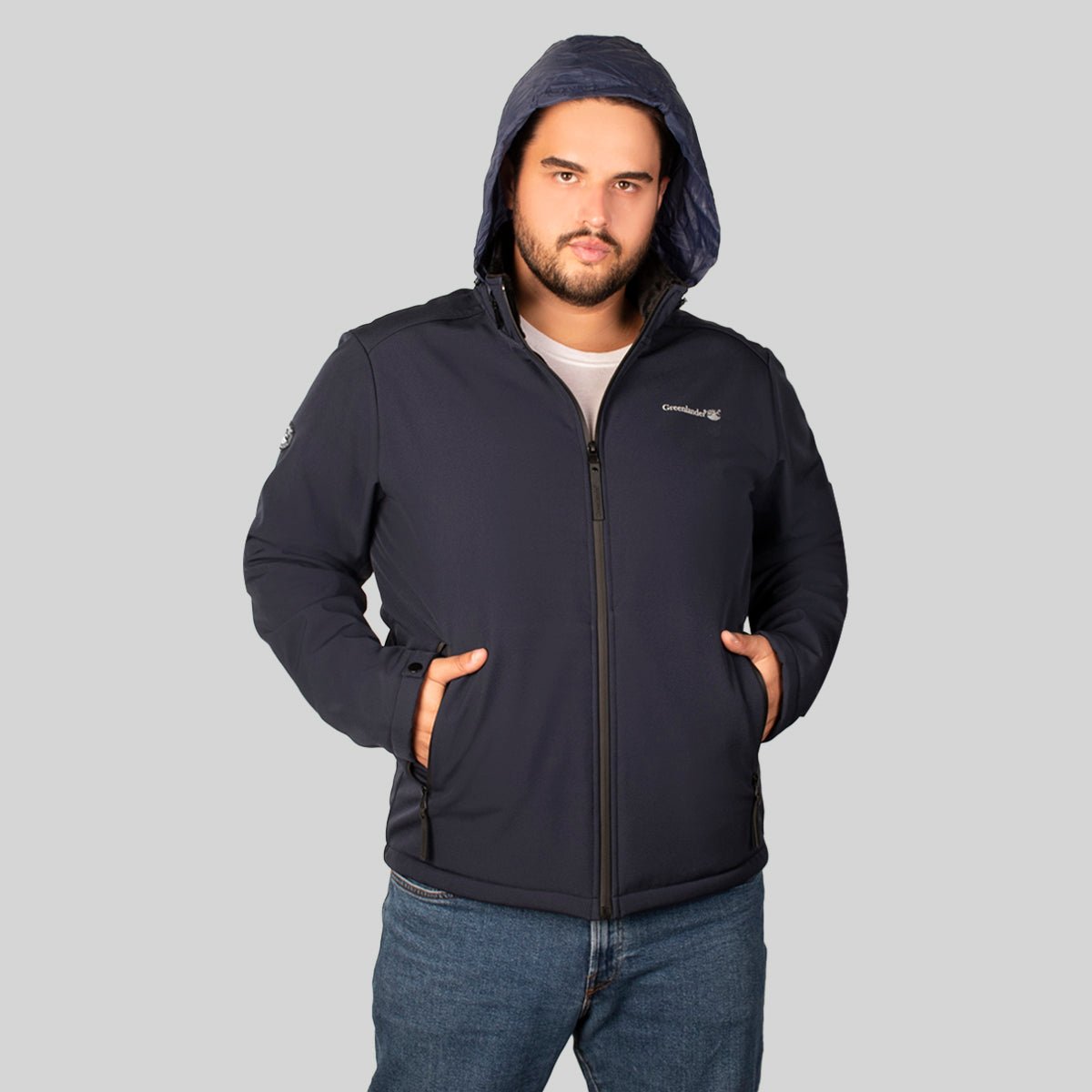 Chamarra Ligera Plus Size Greenlander Hombre - The Original Greenlander