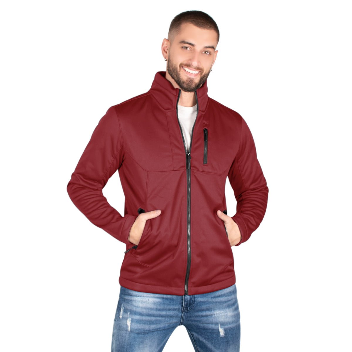 Chamarra Ligera Softshell Hombre