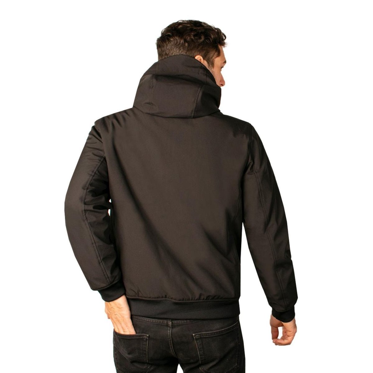 Chamarra Lisa Con Gorro Hombre - Greenlander