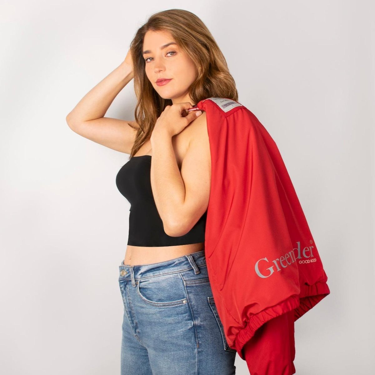 Chamarra Mujer Bomber Con Gorro Greenlander - Greenlander