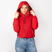 Chamarra Mujer Bomber Con Gorro Greenlander - Greenlander