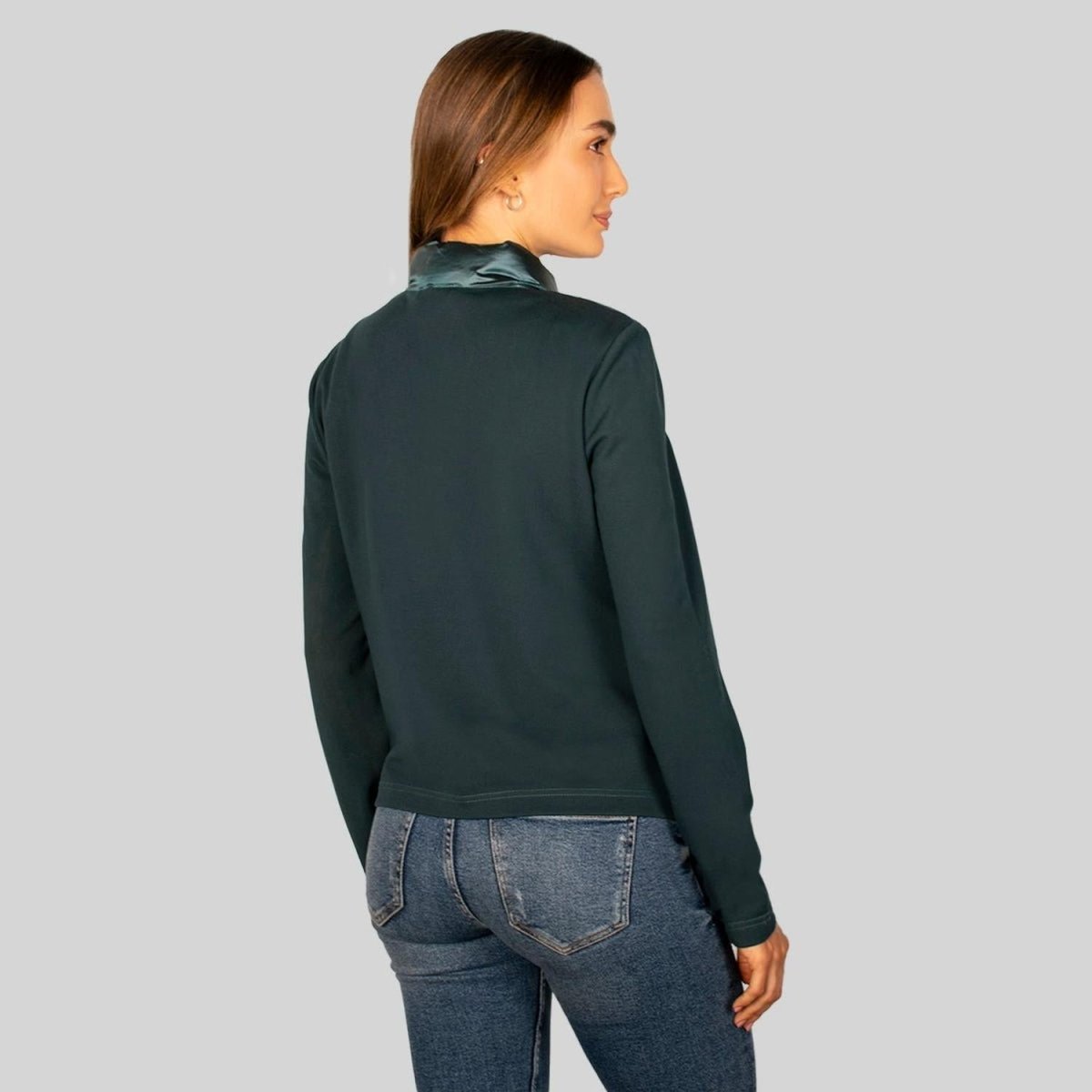 Chamarra Mujer Capitonada Con Tejido De Punto Greenlander Mujer - Greenlander