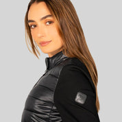 Chamarra Mujer Capitonada Con Tejido De Punto Greenlander Mujer - Greenlander