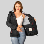 Chamarra Mujer Ligera Gorro Desmontable Greenlander - Greenlander