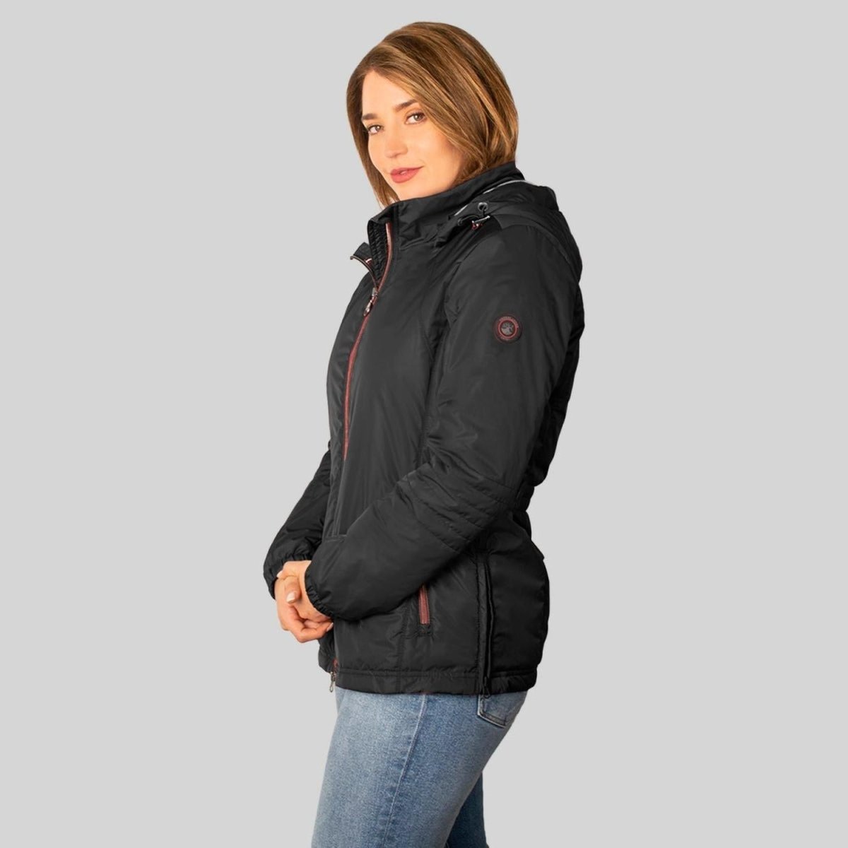 Chamarra Mujer Ligera Gorro Desmontable Greenlander - Greenlander