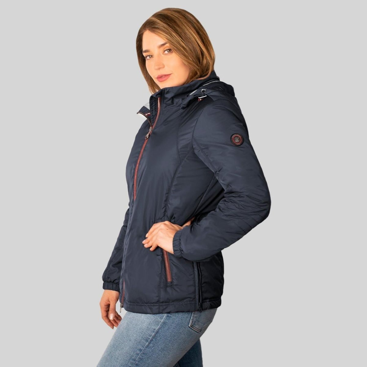 Chamarra Mujer Ligera Gorro Desmontable Greenlander - Greenlander