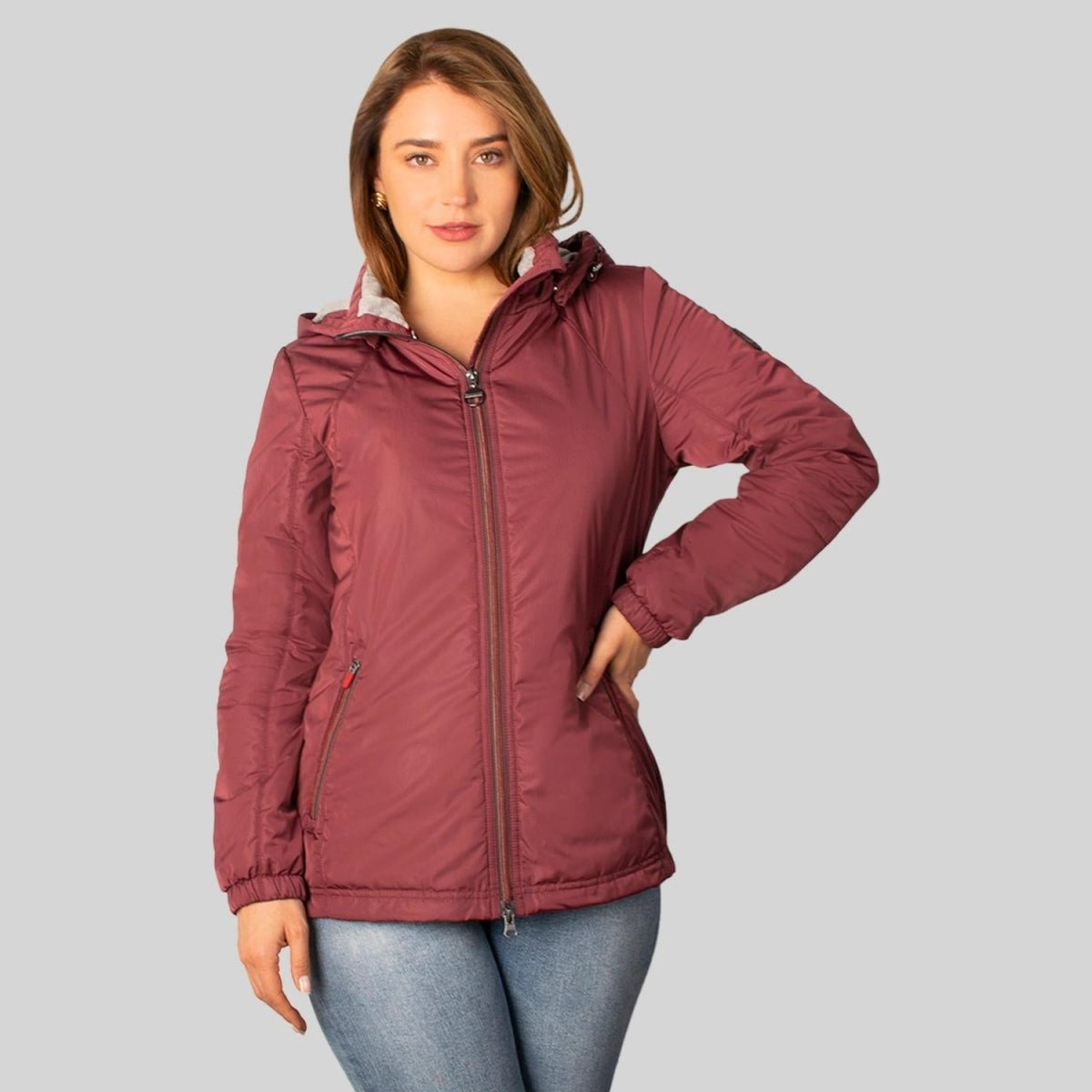 Chamarra Mujer Ligera Gorro Desmontable Greenlander - Greenlander