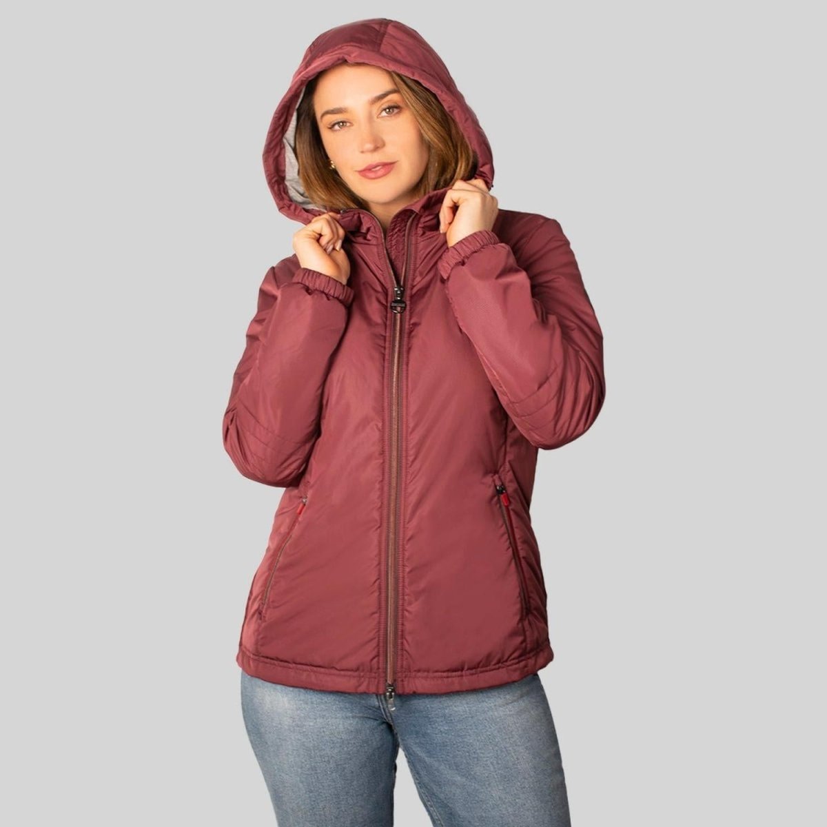 Chamarra Mujer Ligera Gorro Desmontable Greenlander - Greenlander