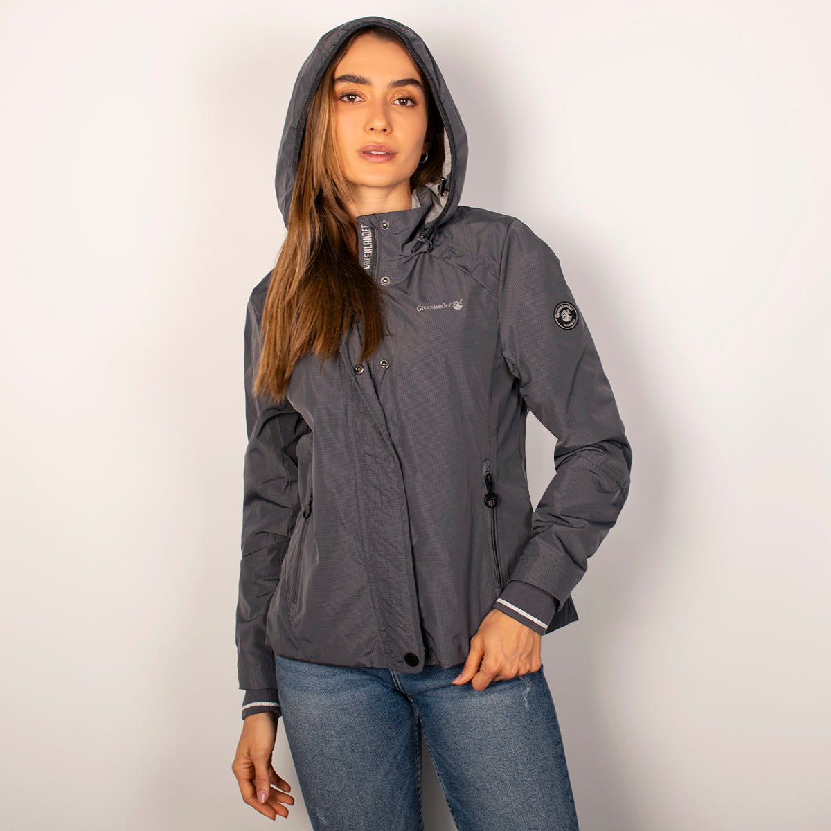 Chamarra Mujer Ligera Gorro Desmontable - The Original Greenlander